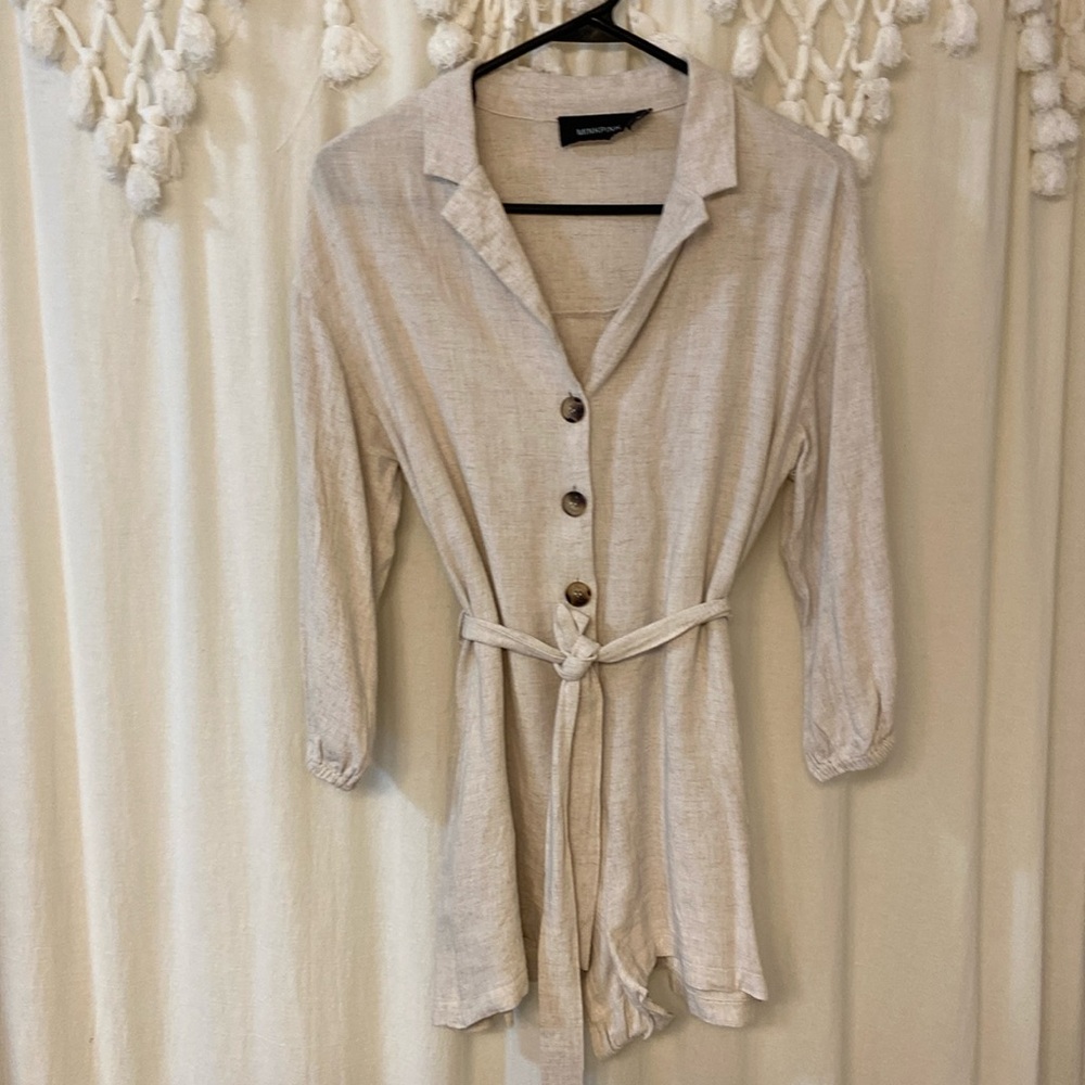 Linen jumper
